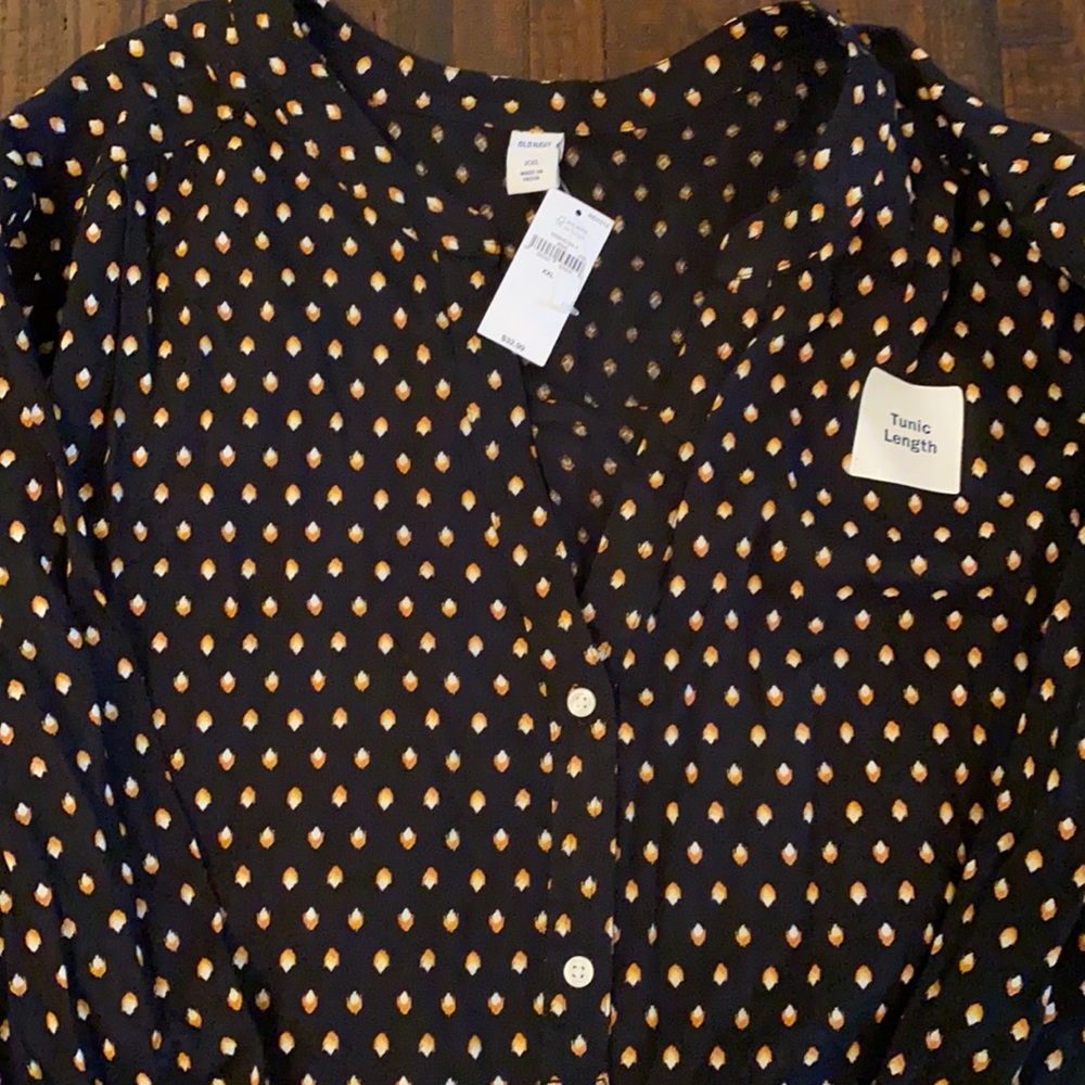 NWT old navy XXL tunic length blouse
